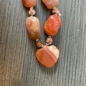 Three vintage necklaces